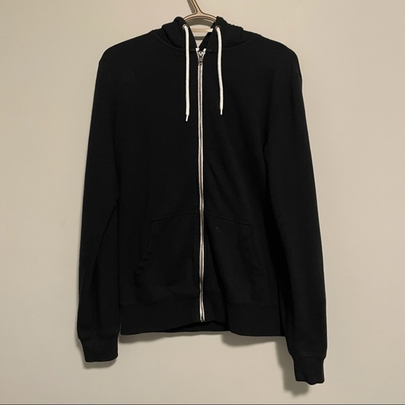 Black Zip Up Hoodie - Picture 1 of 4